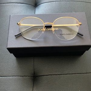 Dolce and gabbana Glasses 55mm black and gold